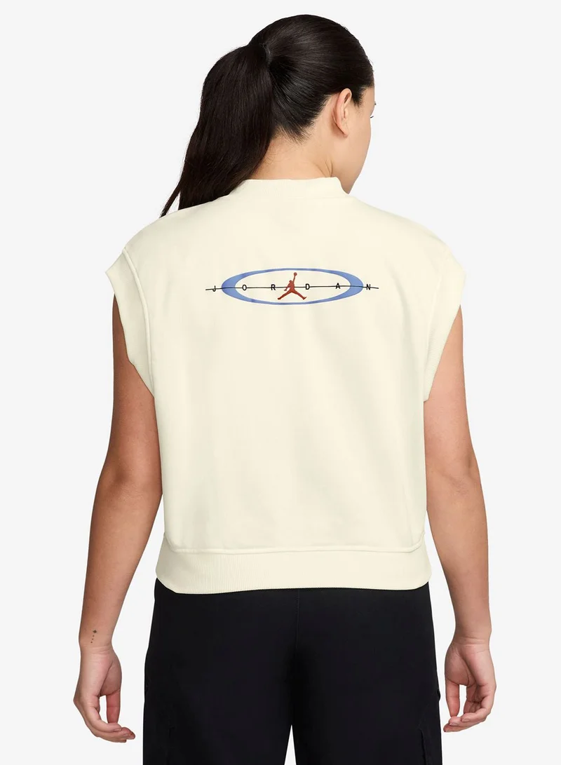 Jordan W J Brk Flc Ft Vest Gfx